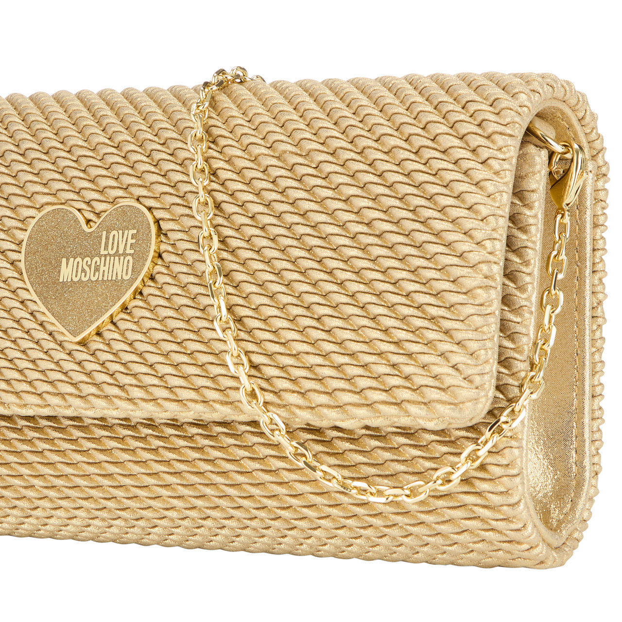 Clutch love moschino sale