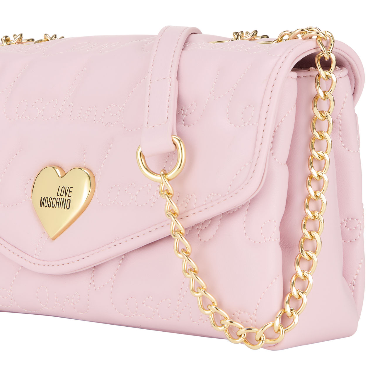 Love moschino pink quilted bag sale