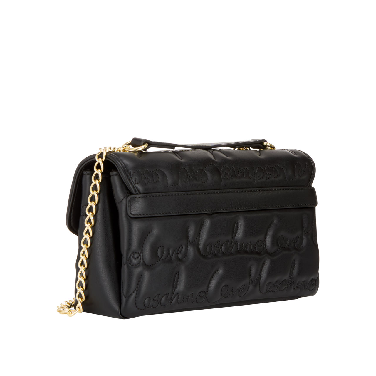 Love moschino classic buckle shoulder bag sale