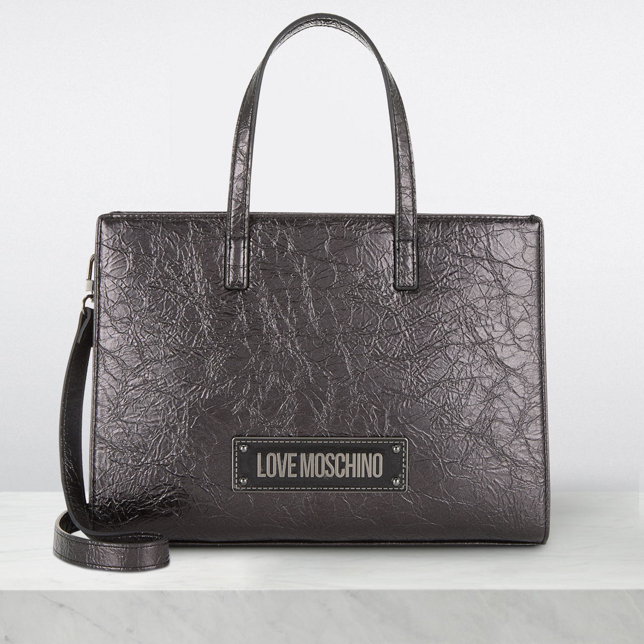 Moschino tote bag best sale