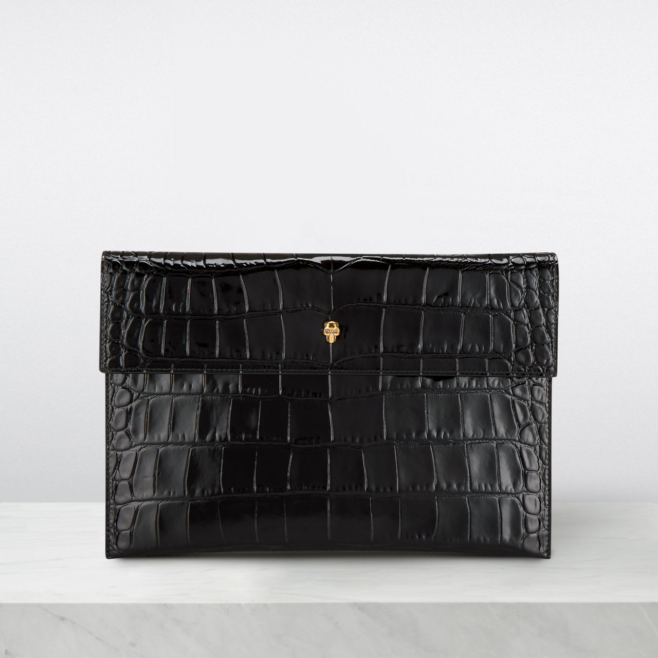 Alexander mcqueen envelope clutch deals
