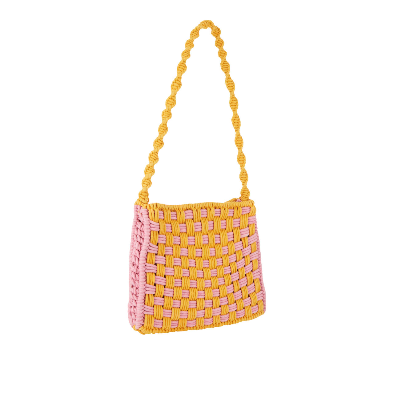 Woven crossbody bag sale