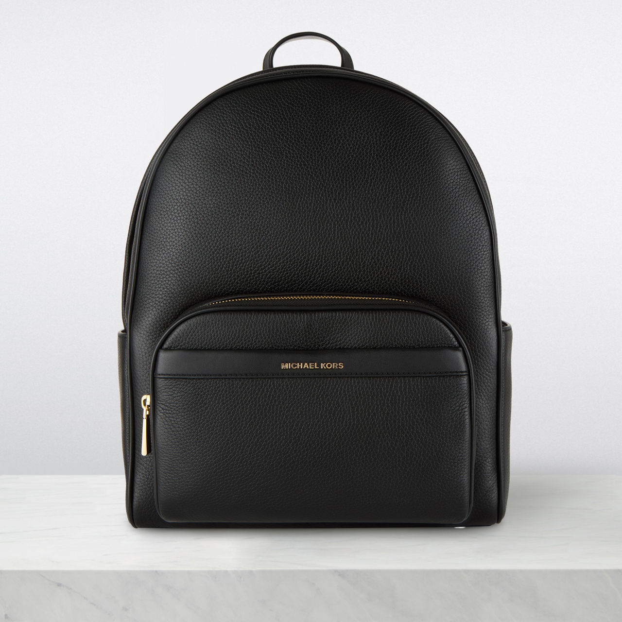 MICHAEL KORS Bex Large Leather Backpack Black