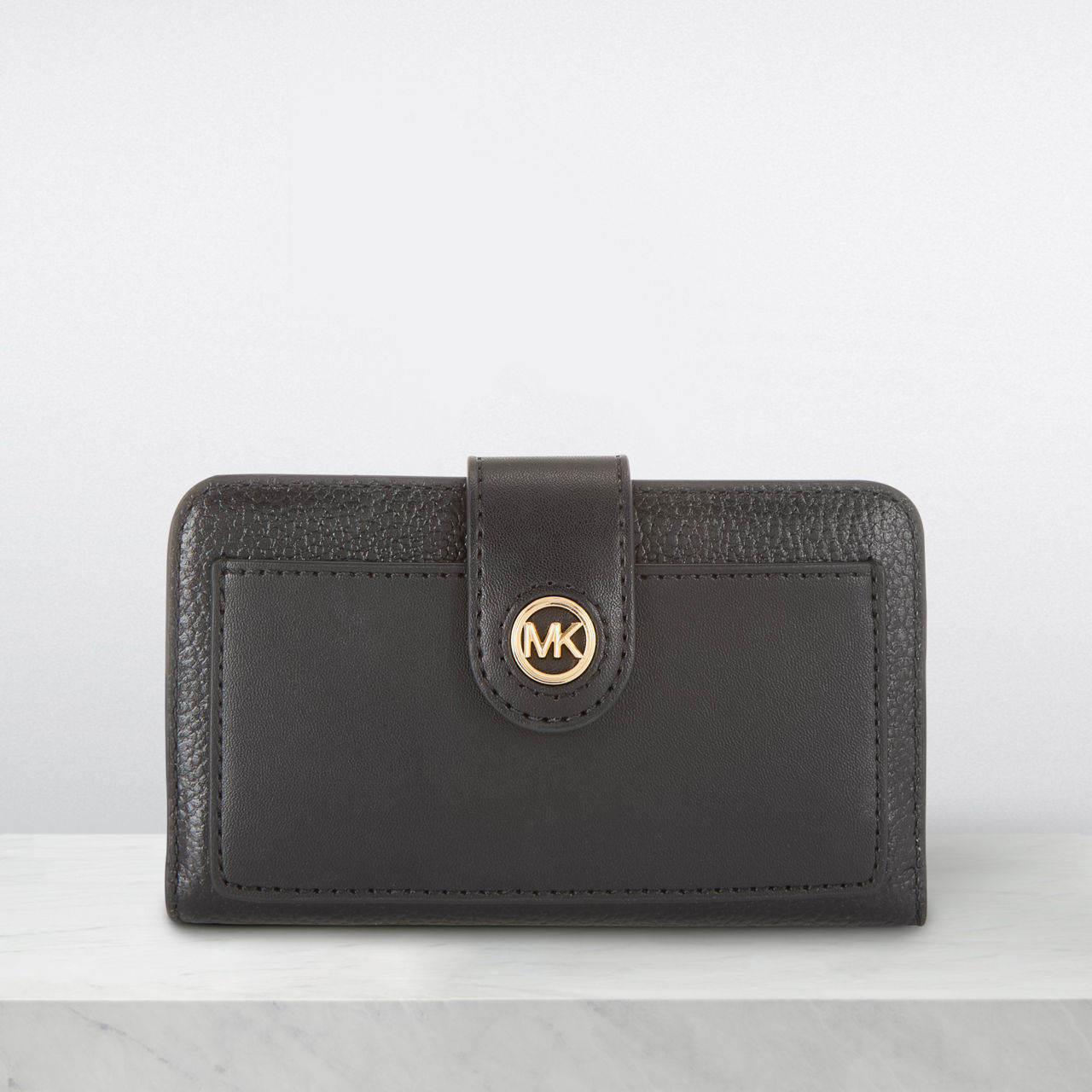 MICHAEL KORS Charm Bifold Small Wallet Black