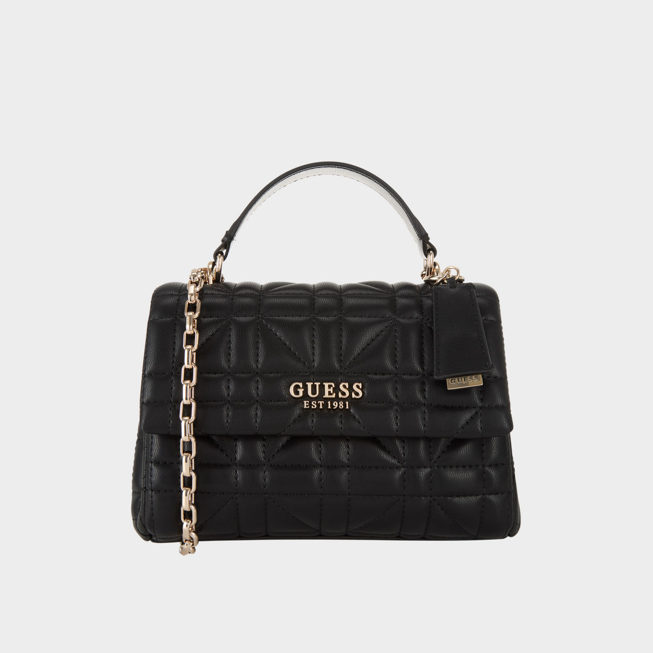 GUESS Assia Quilted Crossbody Bag