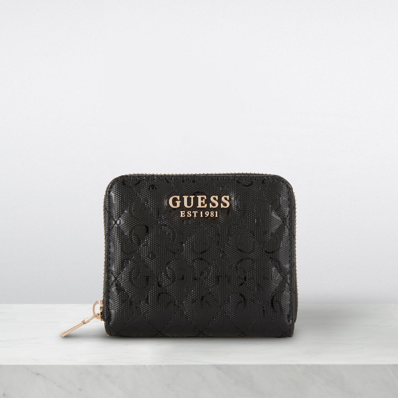 GUESS Yarmilla Logo Wallet Black