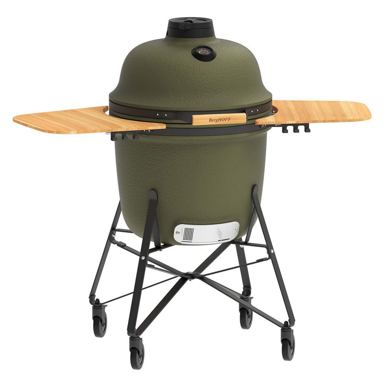 BERGHOFF Ceramic BBQ Oven matt green 58cm 23inch