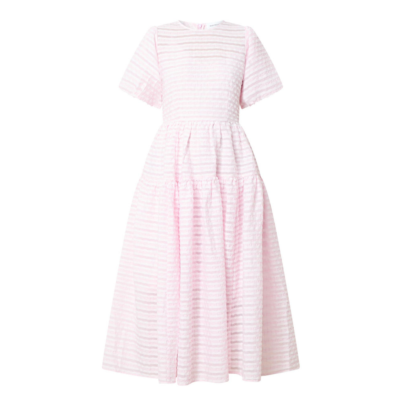 Rochelle striped dress sales