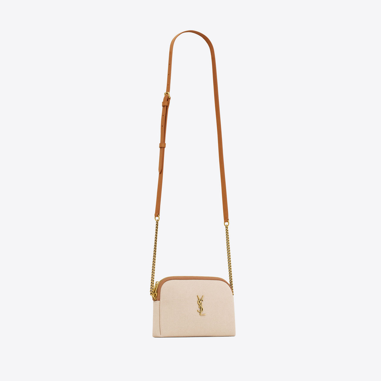 Saint laurent lou mini canvas crossbody bag sale