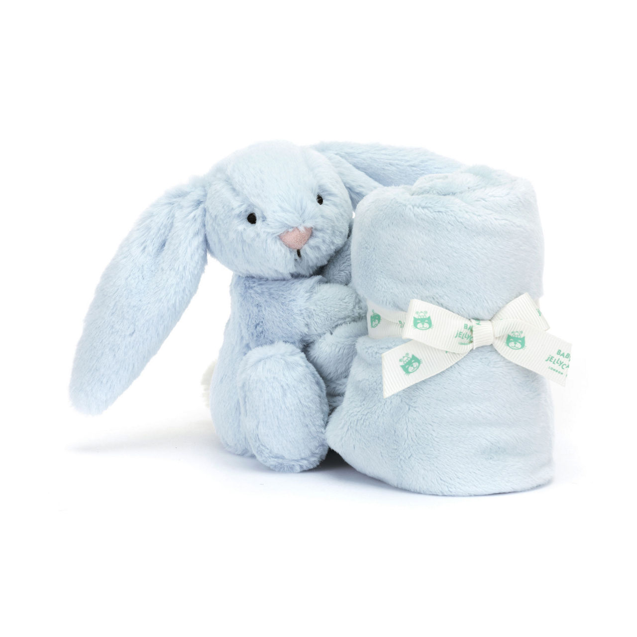 JELLYCAT Bashful Baby Blue Bunny Soother