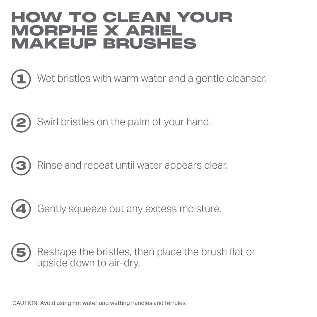 MORPHE MORPHE X ARIEL A58 Cream Contour Brush