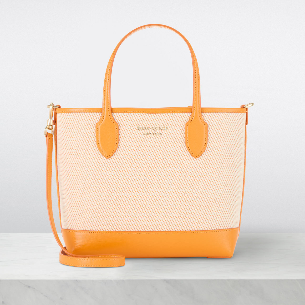 KATE SPADE NEW YORK Bleecker Canvas Crossbody Bag Turmeric Root Multi