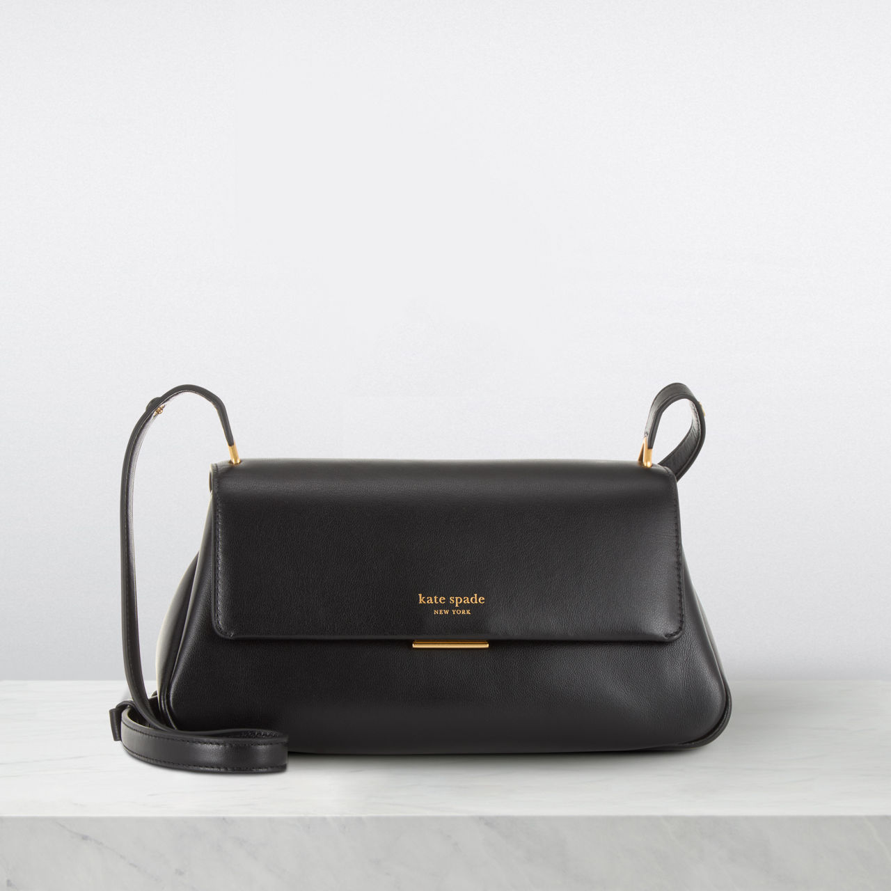 Kate spade black shoulder purse sale