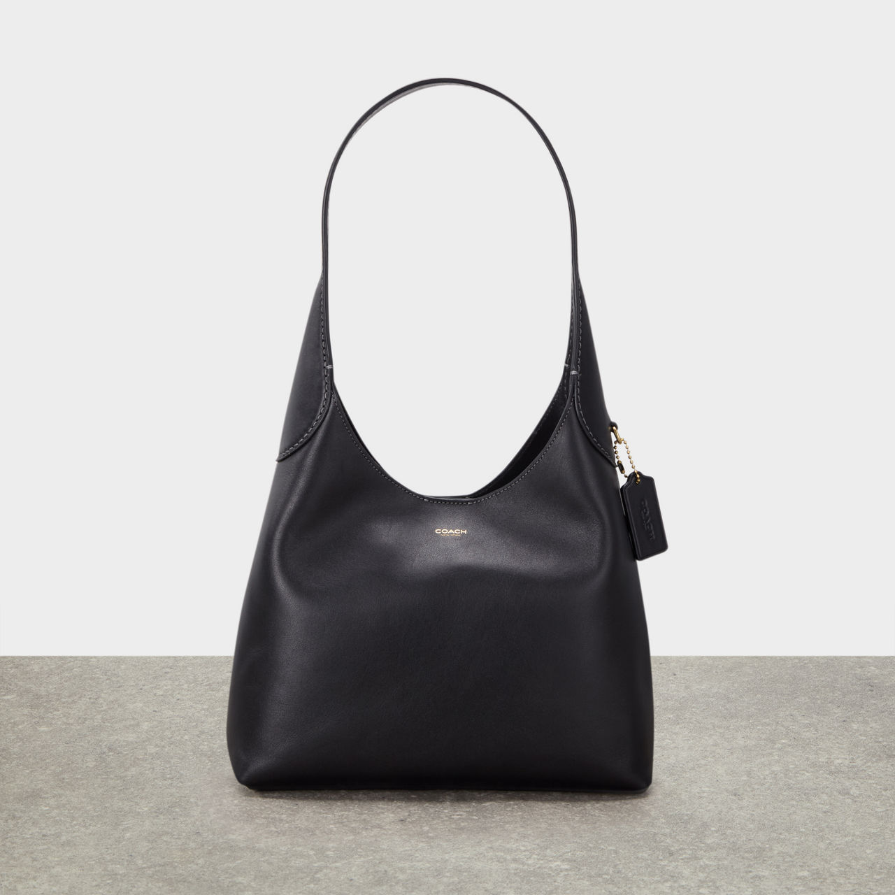 COACH Brooklyn Medium Shoulder Bag Black