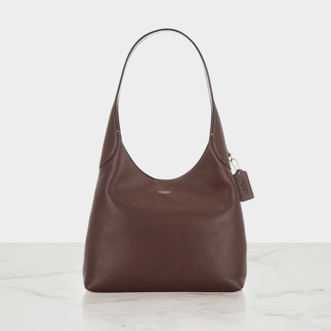 COACH Brooklyn Medium Shoulder Bag Maple