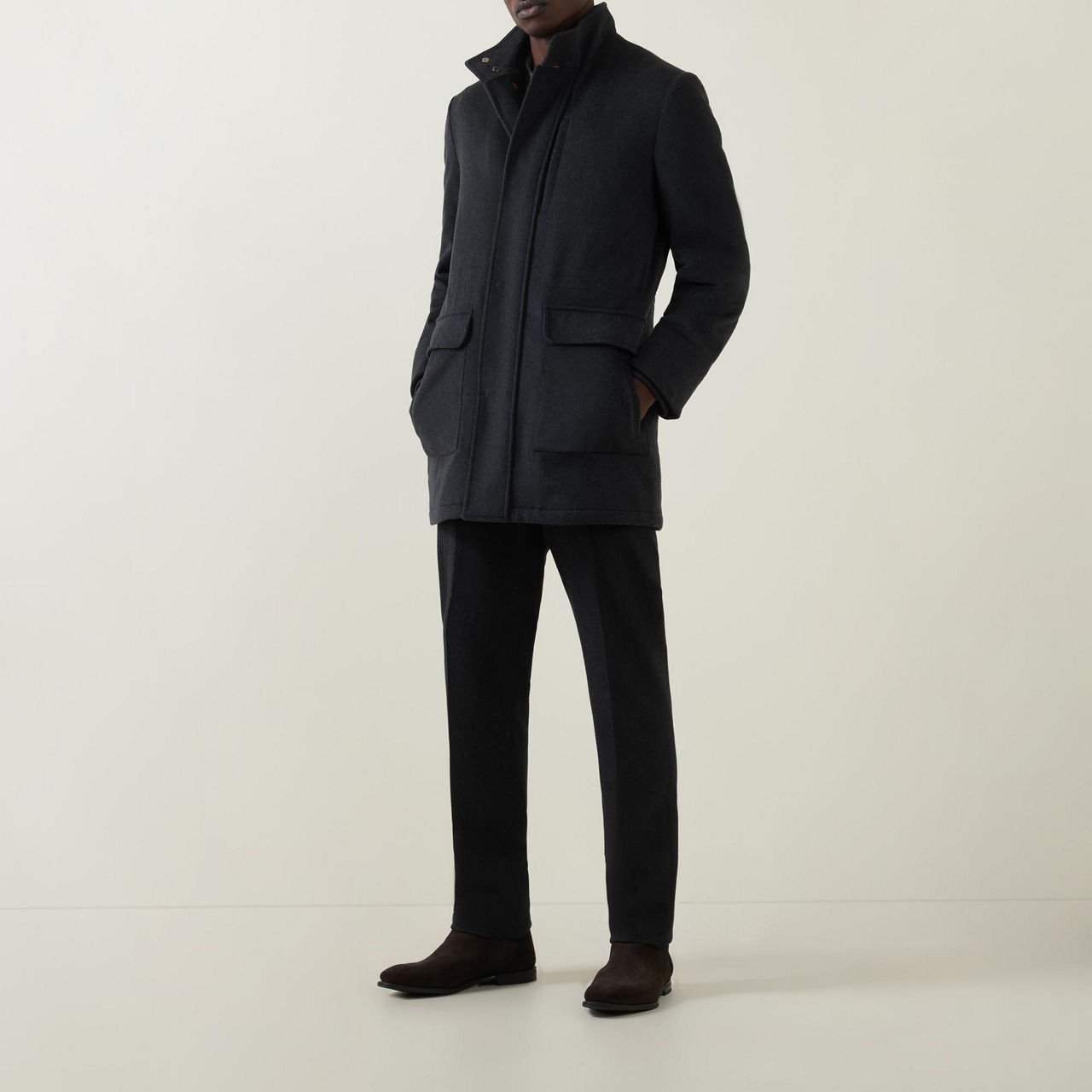 CORNELIANI Tailored Car Coat