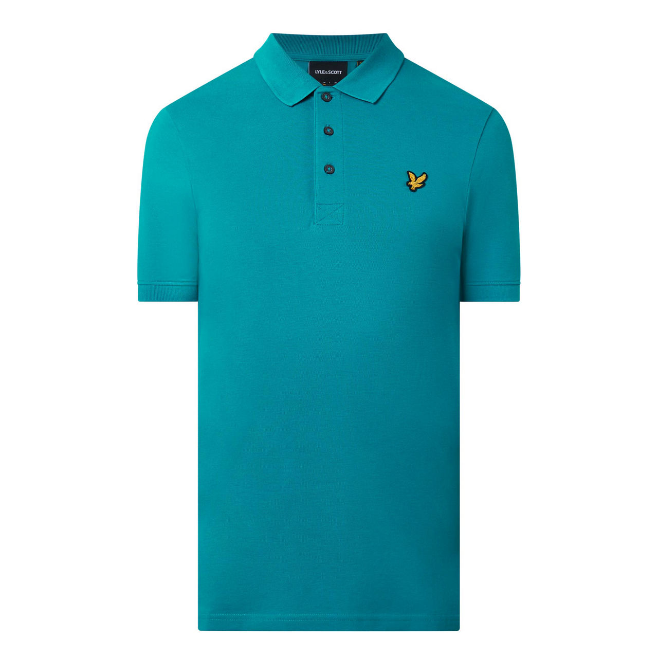 Lyle and scott green polo sale