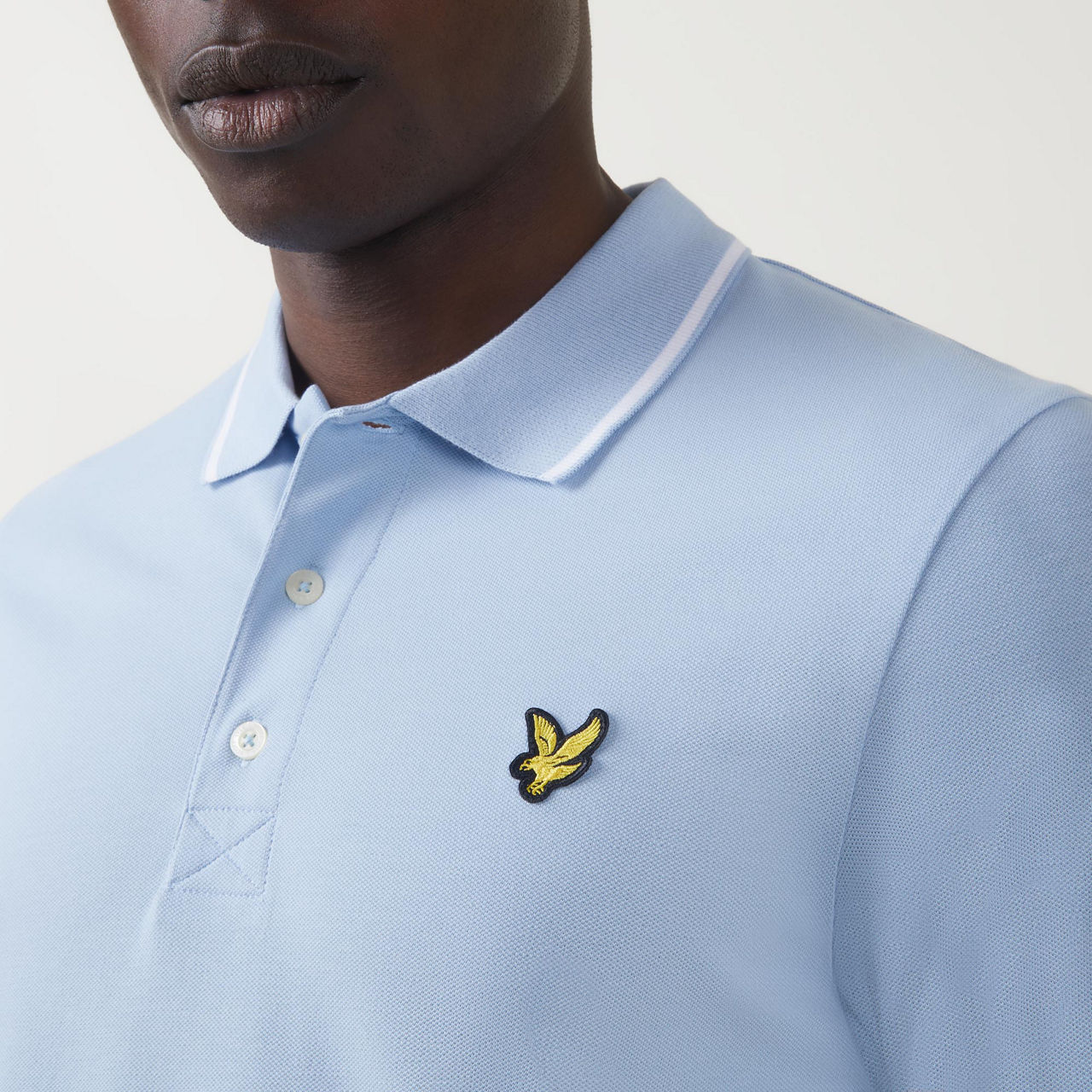 Lyle and scott oxford tipped polo shirt best sale