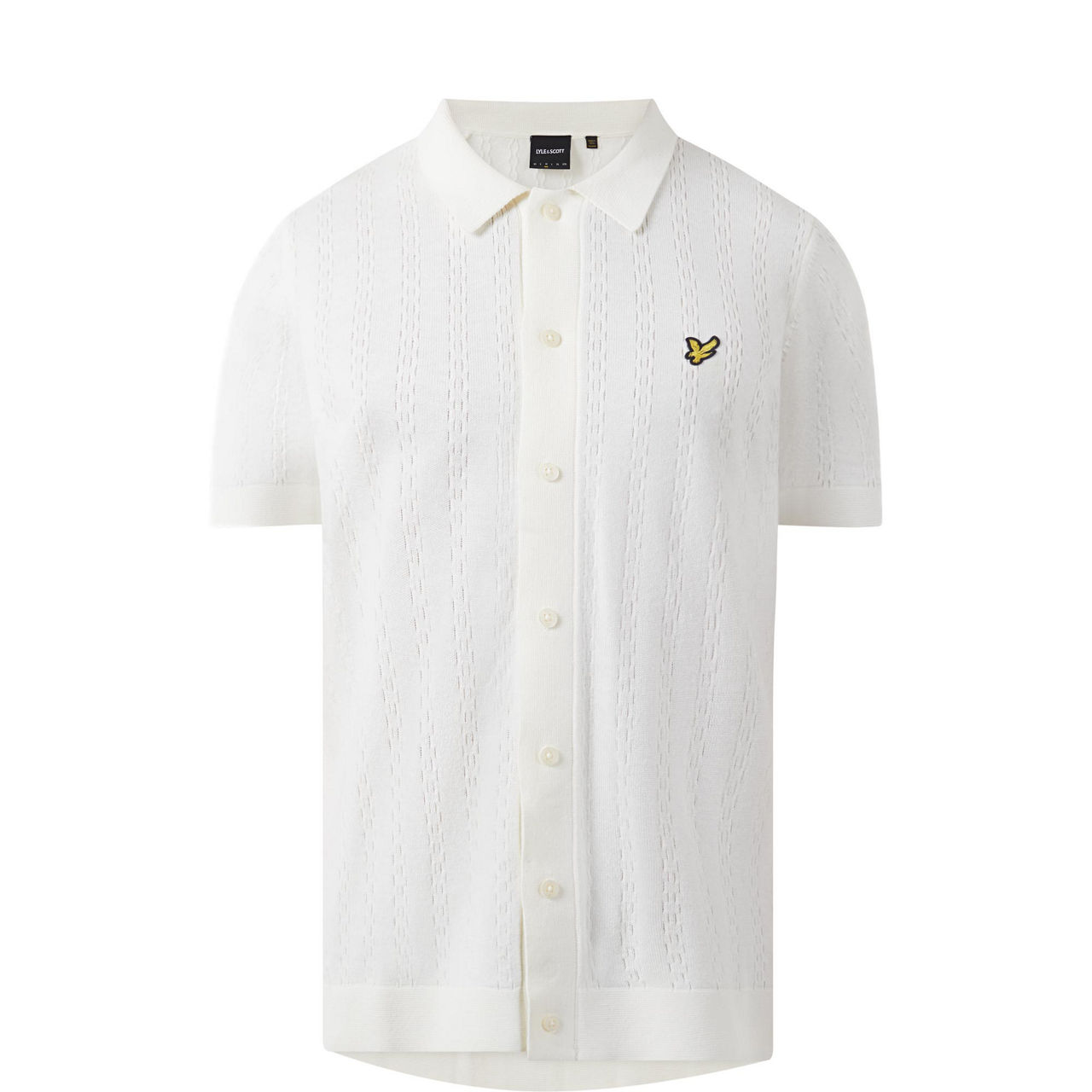 Lyle and scott striped polo best sale