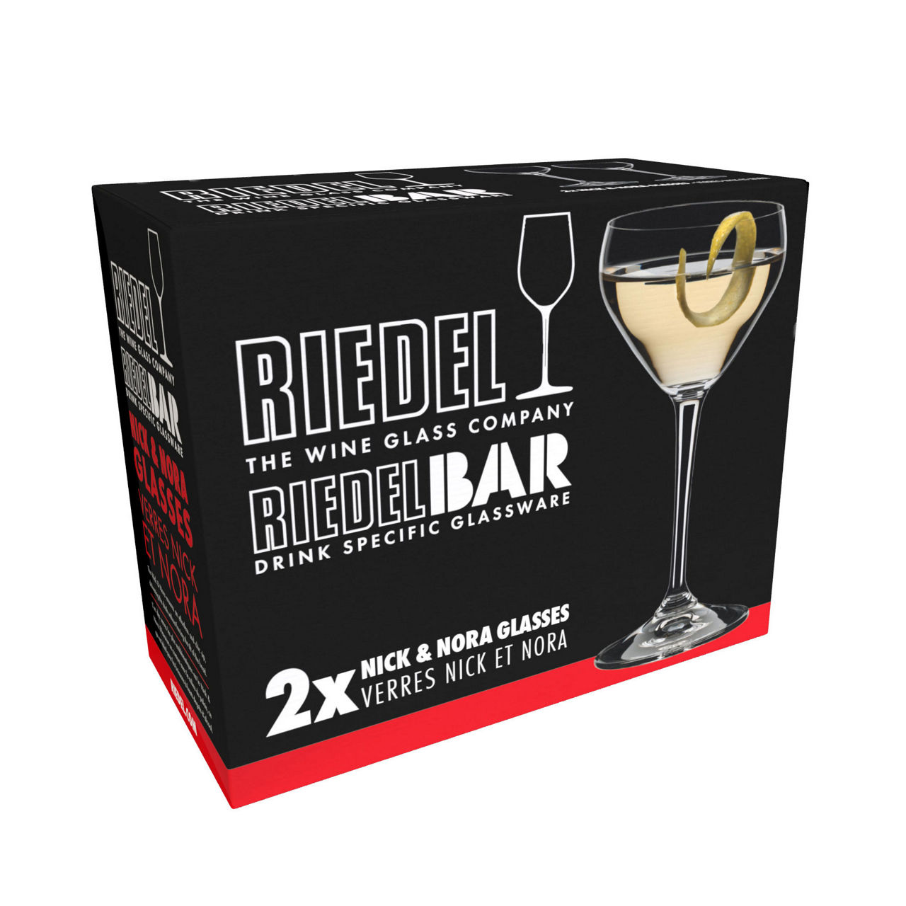 RIEDEL Nick & Nora Glass Set of 2