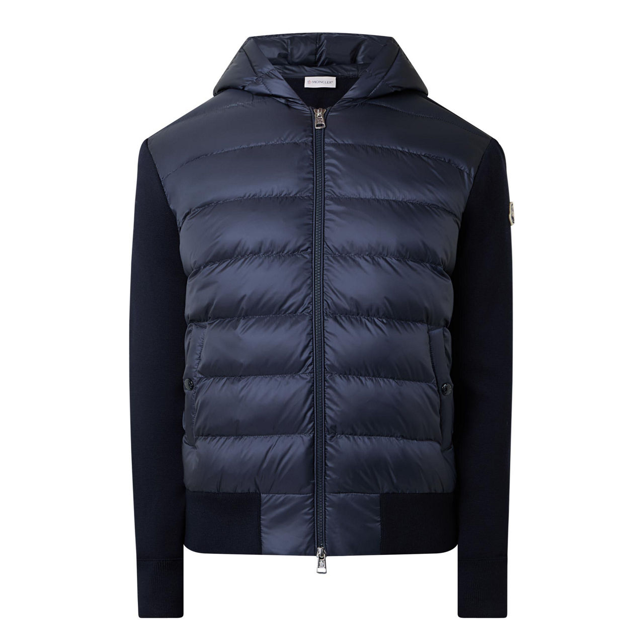 Hybrid padded jacket sale