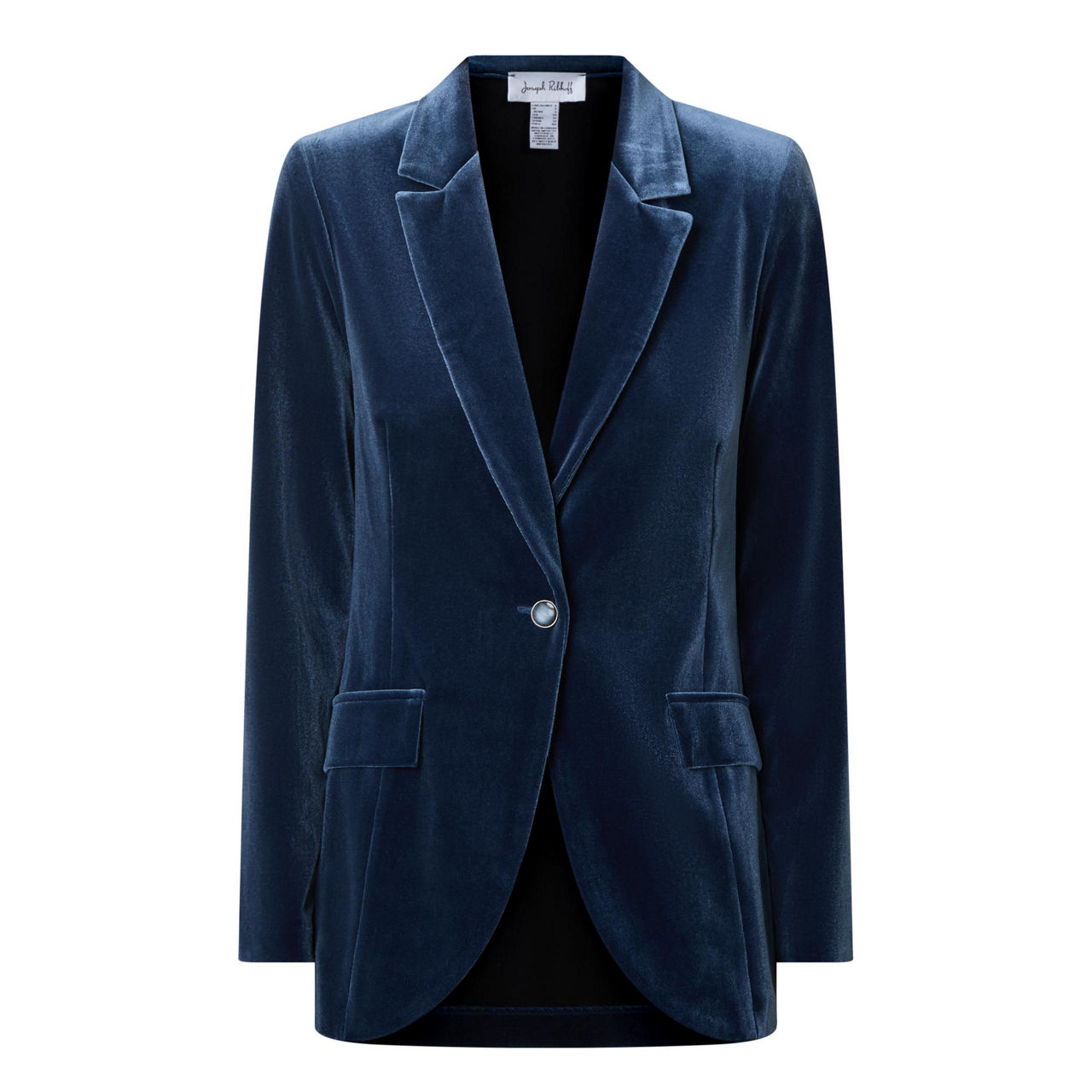 Fitted velvet blazer sale