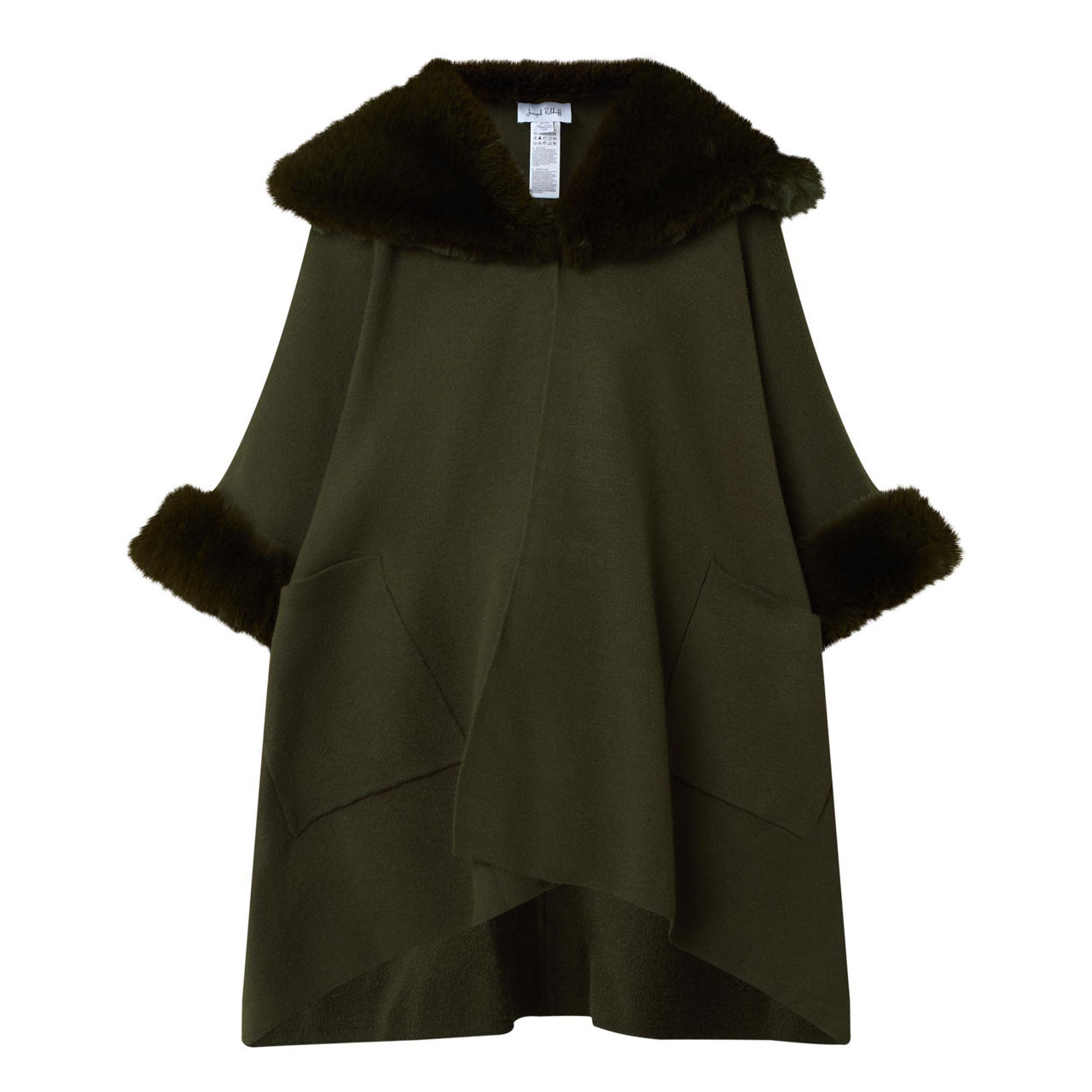 Coast fur cape top