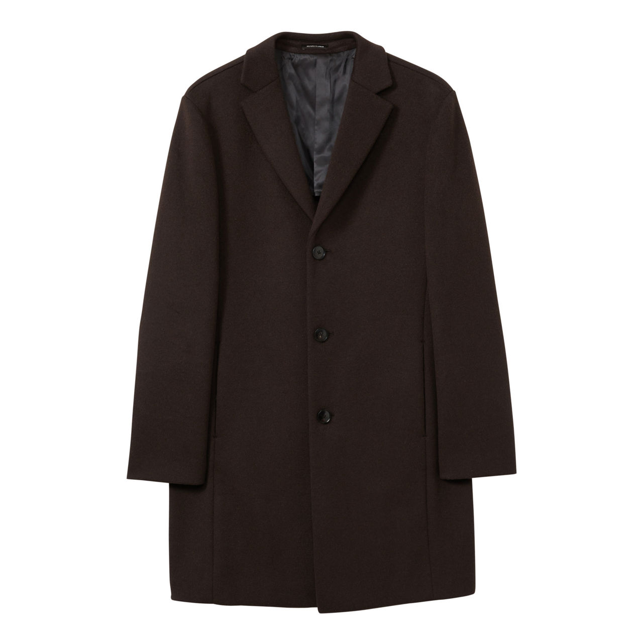 REISS Gable Single Breasted Overcoat