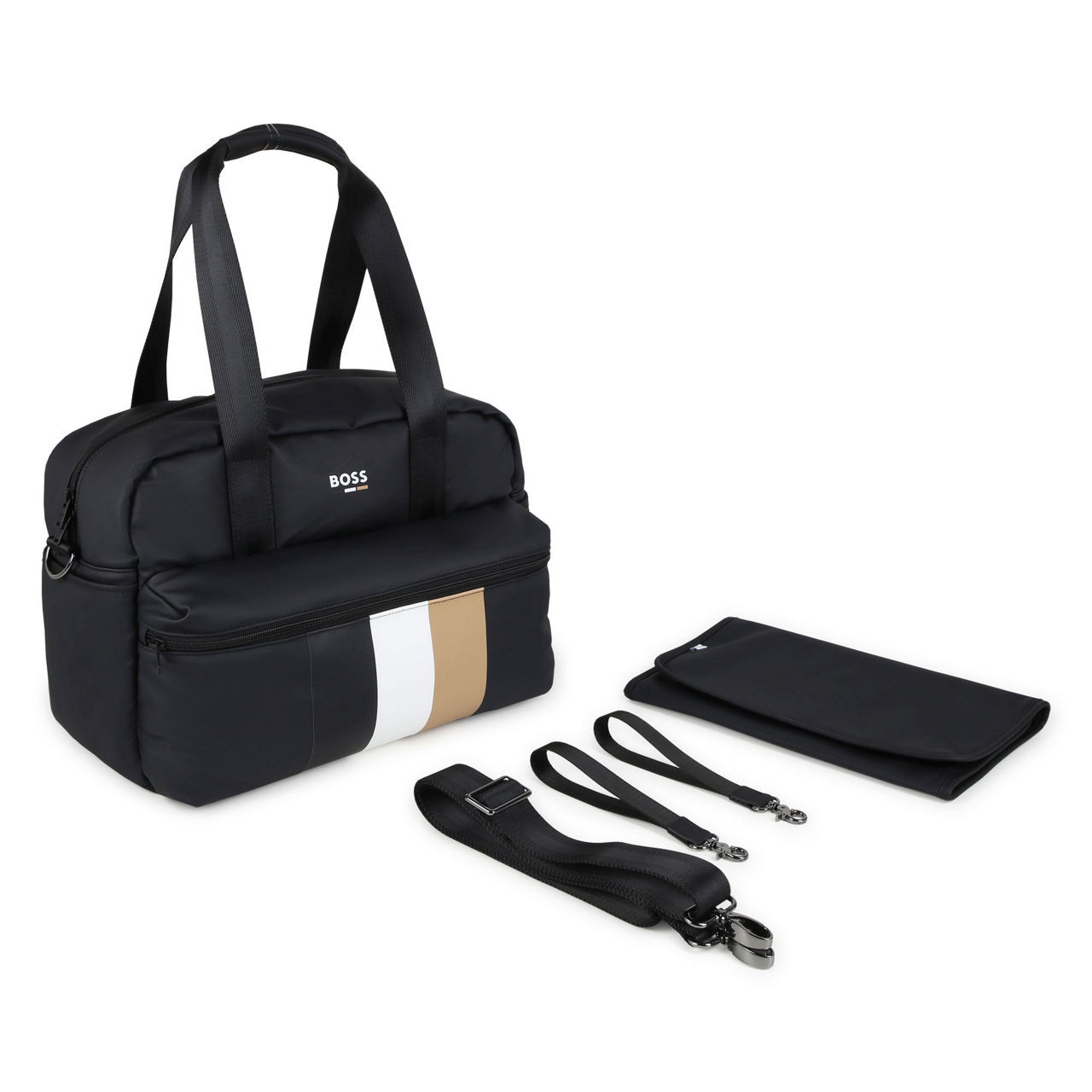 Stripe changing bag hotsell