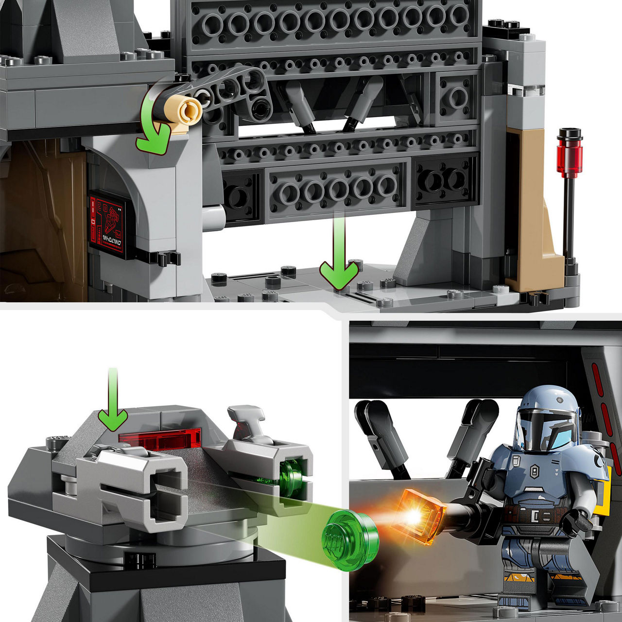 Lego Paz Vizsla™ And Moff Gideon™ Battle