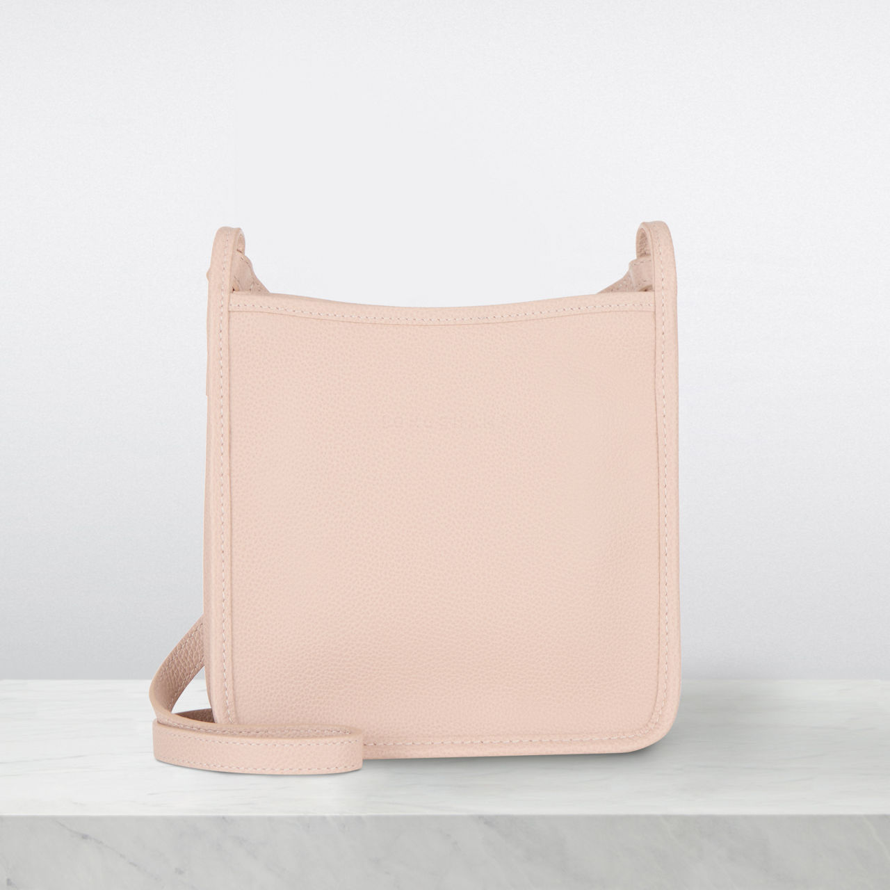 LONGCHAMP The Sustainable Edit Le Foulonne Small Crossbody Bag Nude