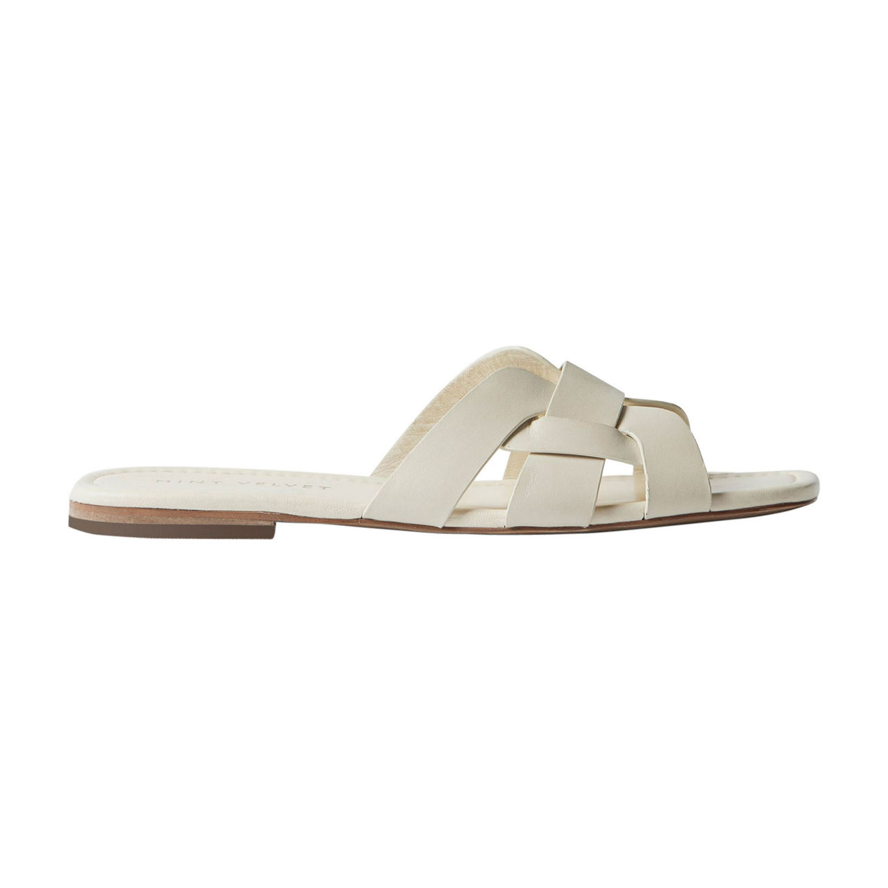 MINT VELVET Woven Leather Flat Sandals