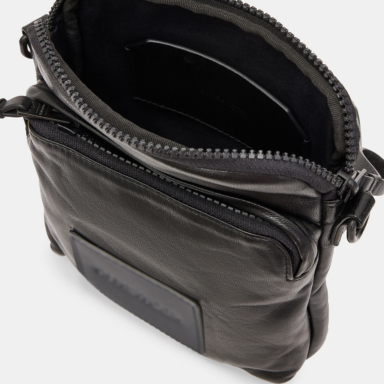 Leather pouch bag sale