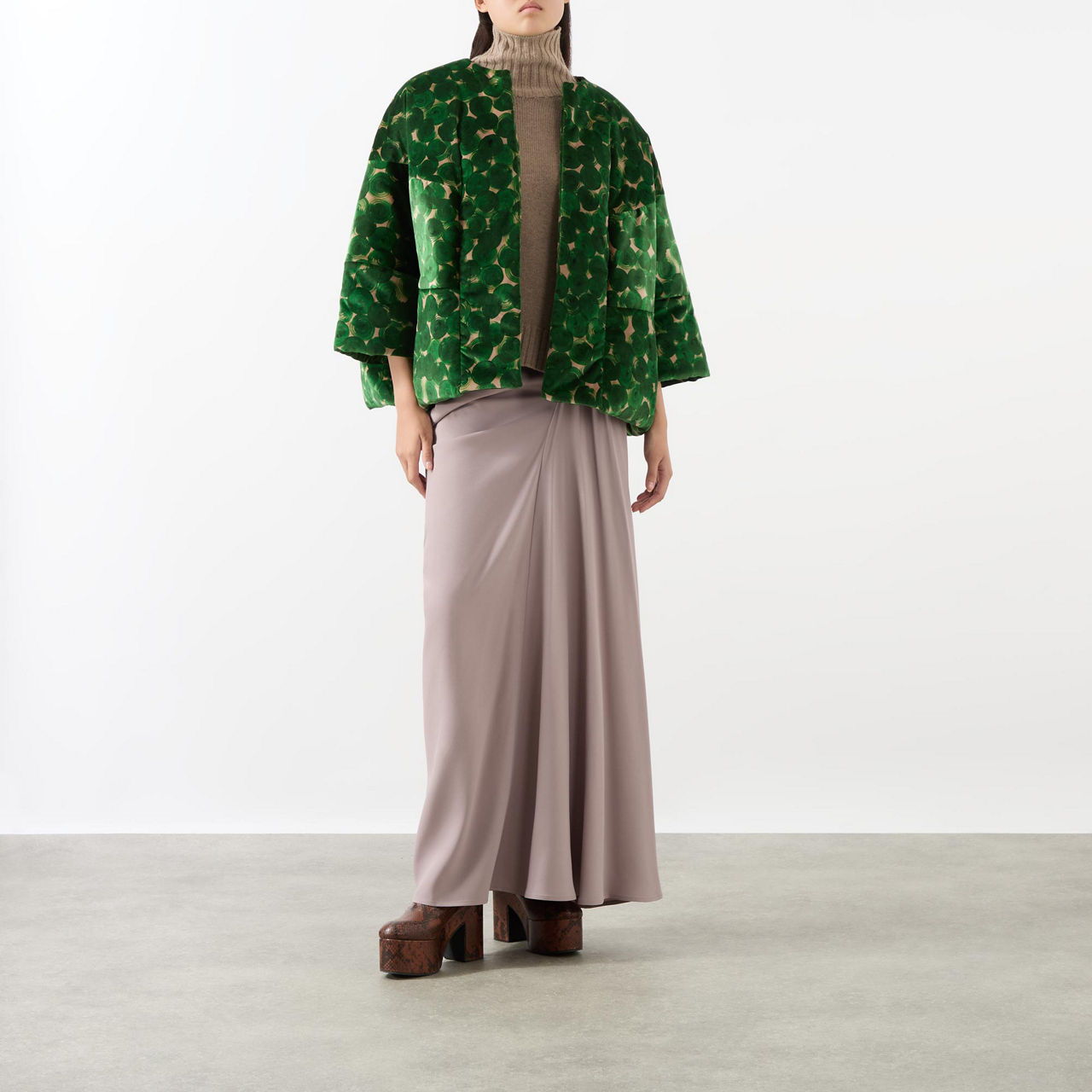 DRIES VAN NOTEN Abstract Print Jacket