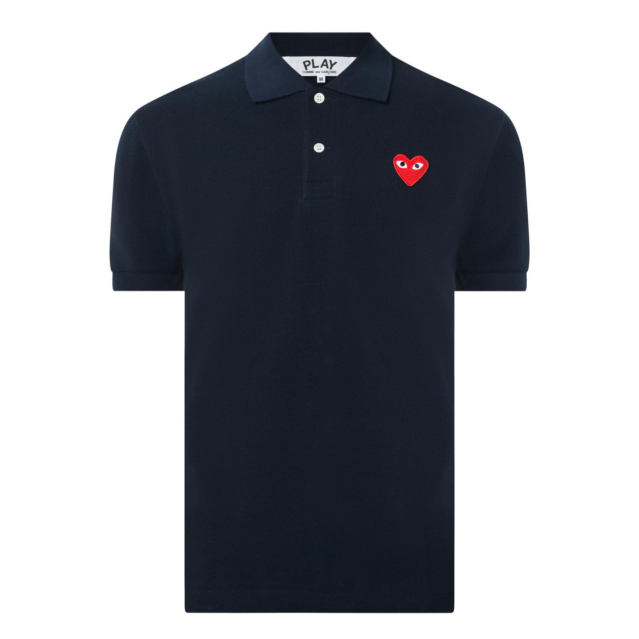 COMME DES GARCONS PLAY Icon Heart Polo Shirt