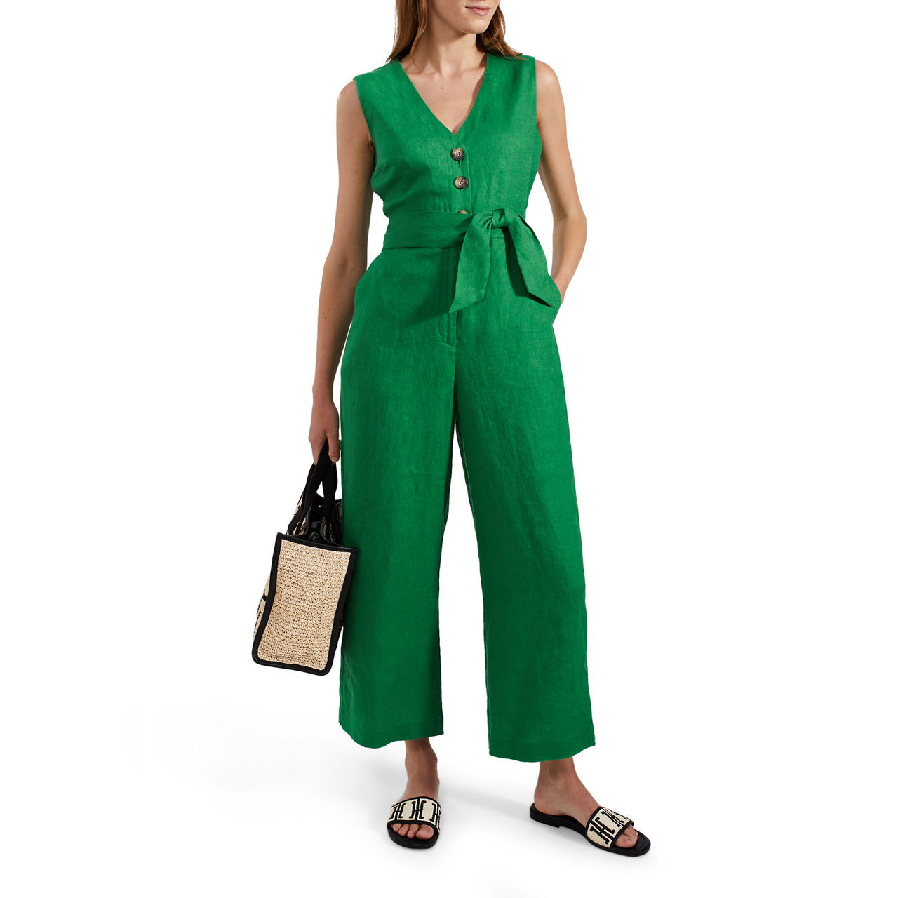 Soaked in luxury paloma jumpsuit on sale