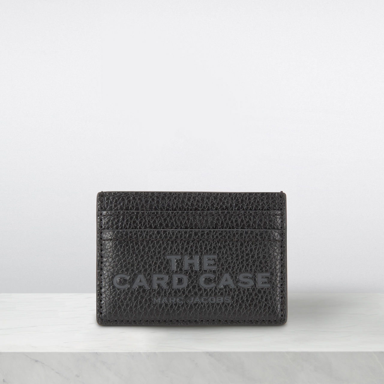 MARC JACOBS The Leather Card Case Black New Releases