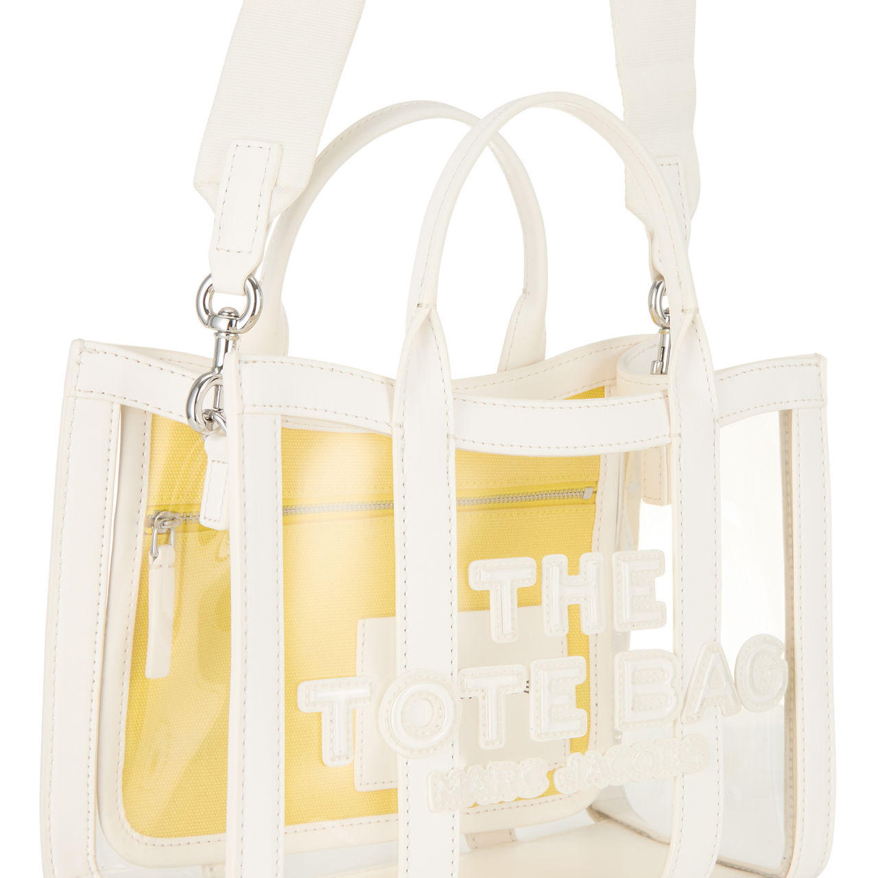 Off white clear bag sale