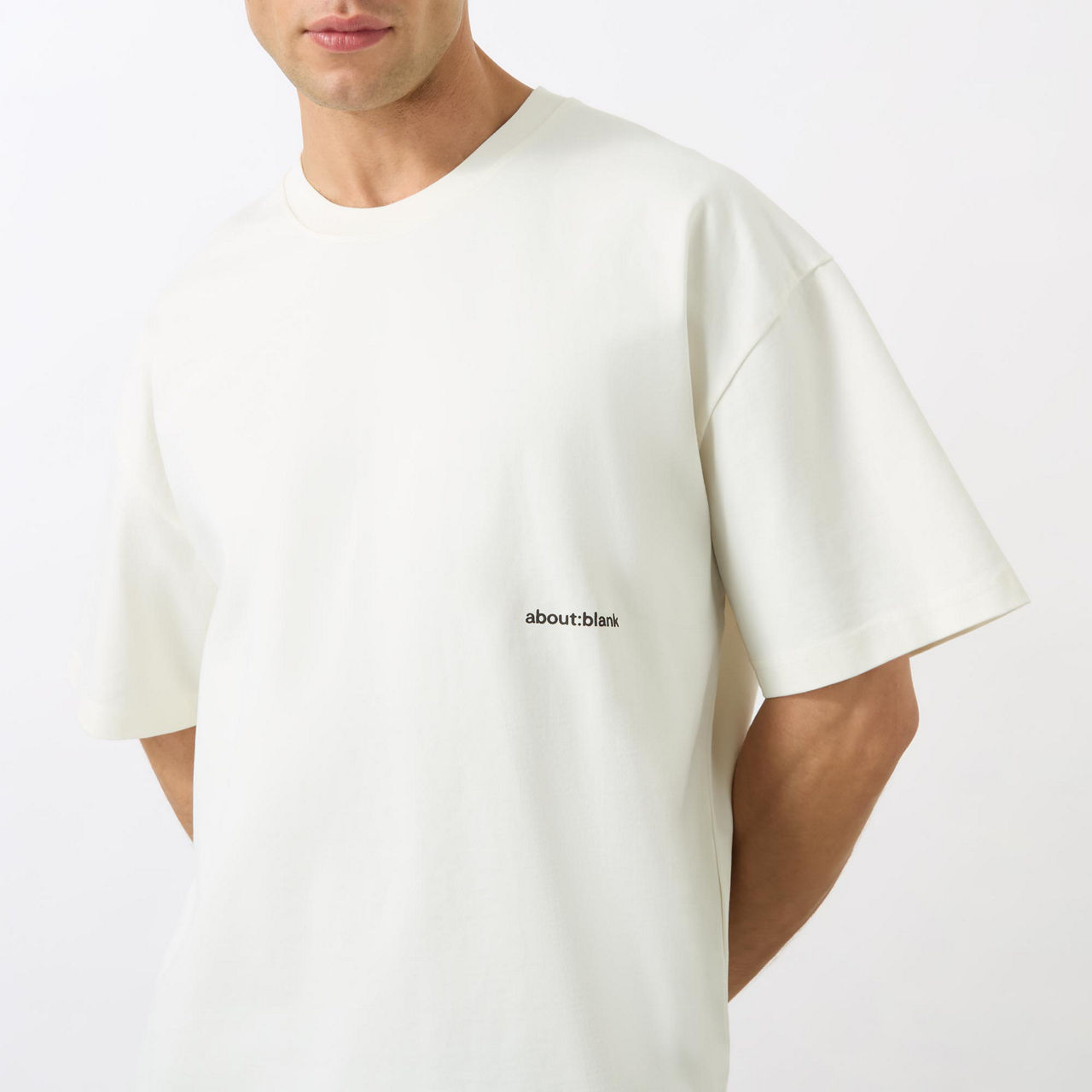 About:blank Box Logo T-shirt