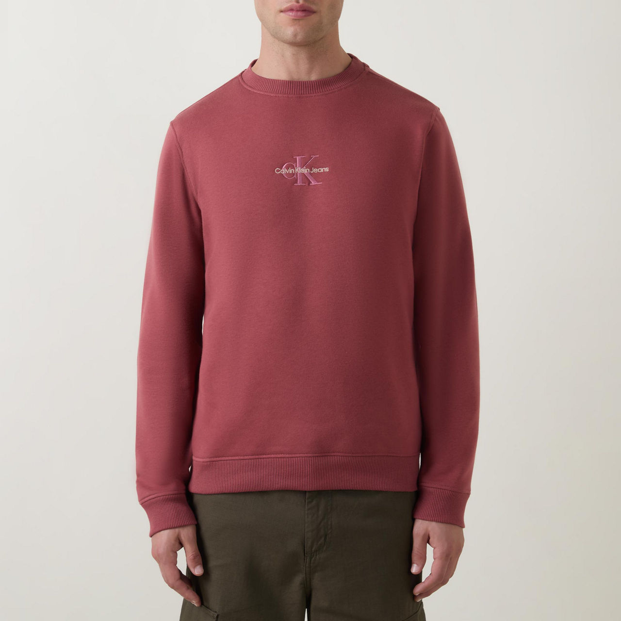 CALVIN KLEIN JEANS Monogram Logo Sweatshirt