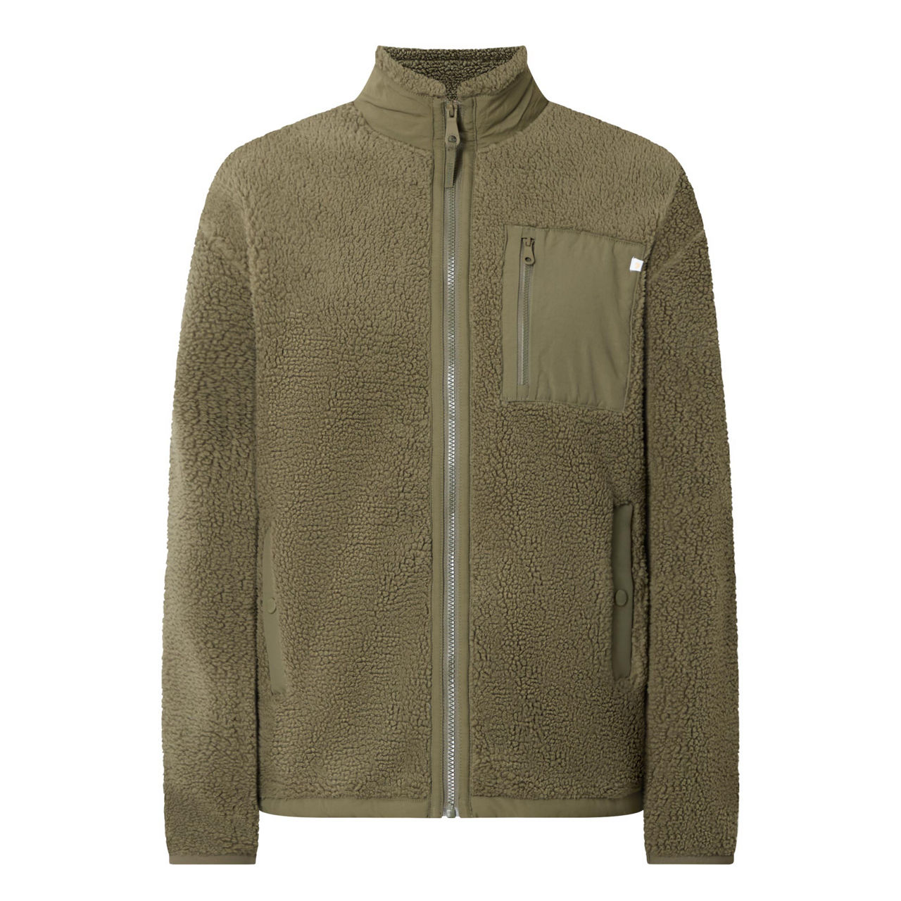 Mens fitted fleece jacket deals