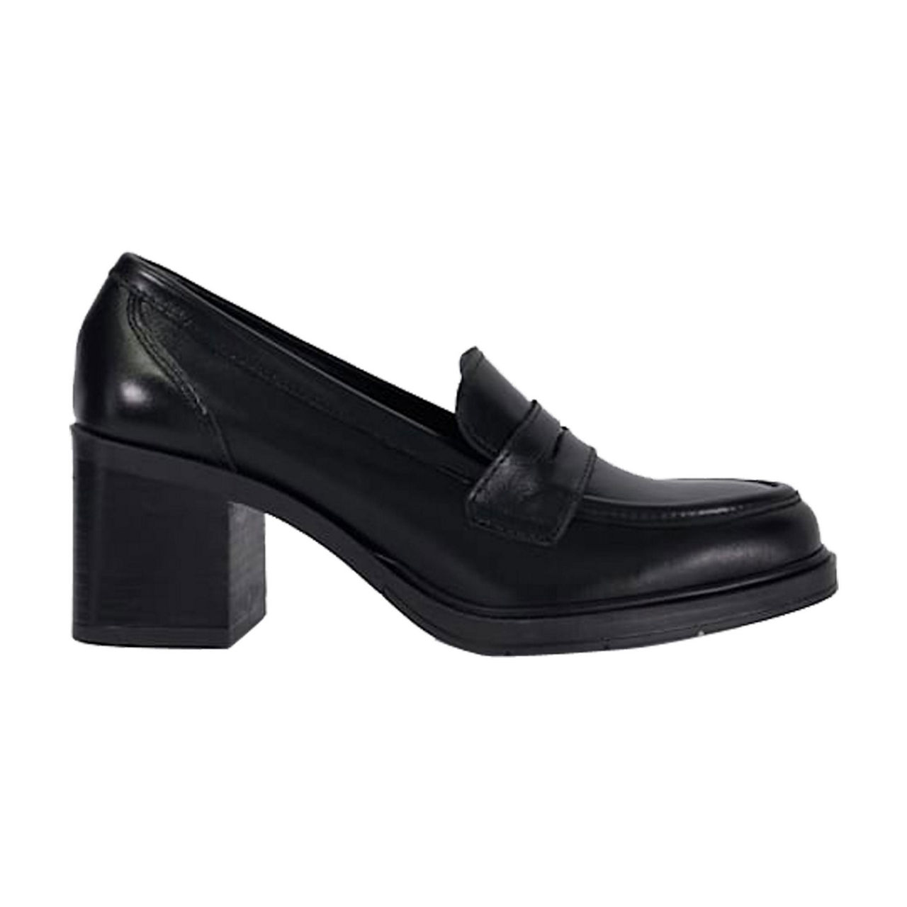 DUNE LONDON Grateful Block Heel Loafers