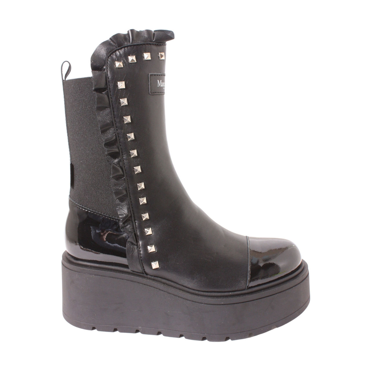 MARCO MOREO G1018 Biker Boots Black