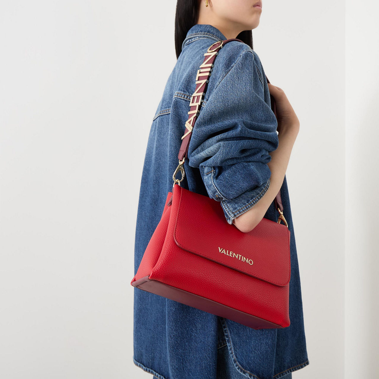 Satchel valentino bag hotsell