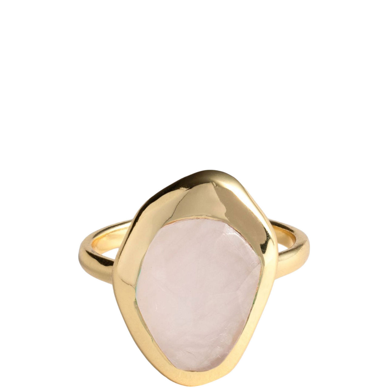 JUVI DESIGNS Green Tourmaline Stepping Stone Ring