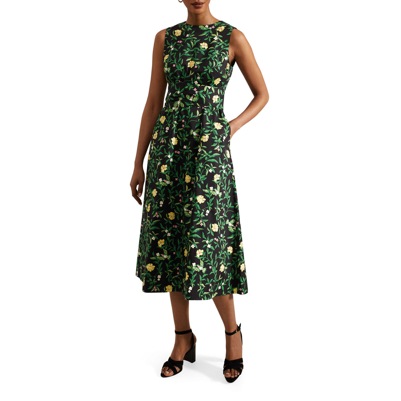 HOBBS Tanya Floral Dress