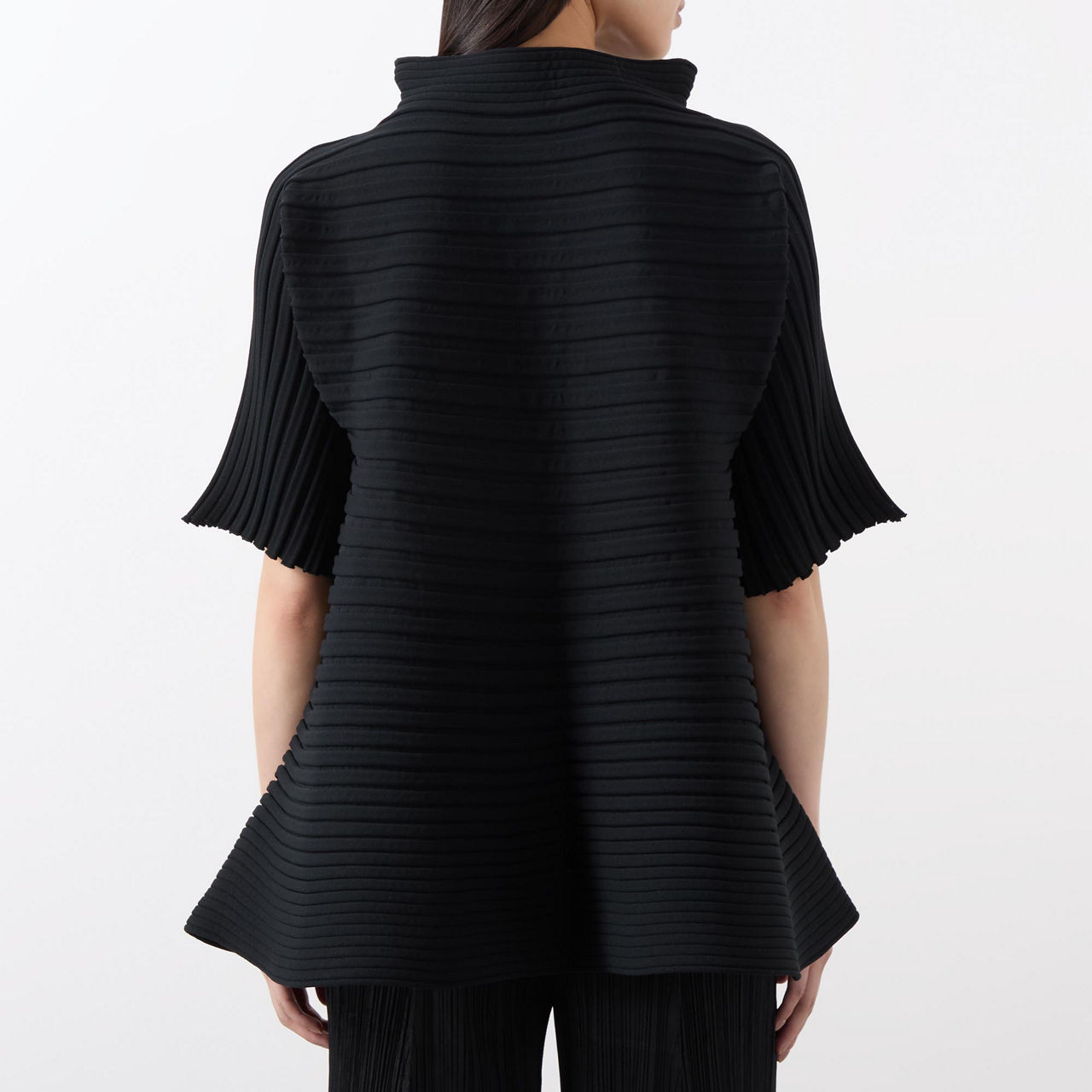PLEATS PLEASE ISSEY MIYAKE Bounce Ribbed Top