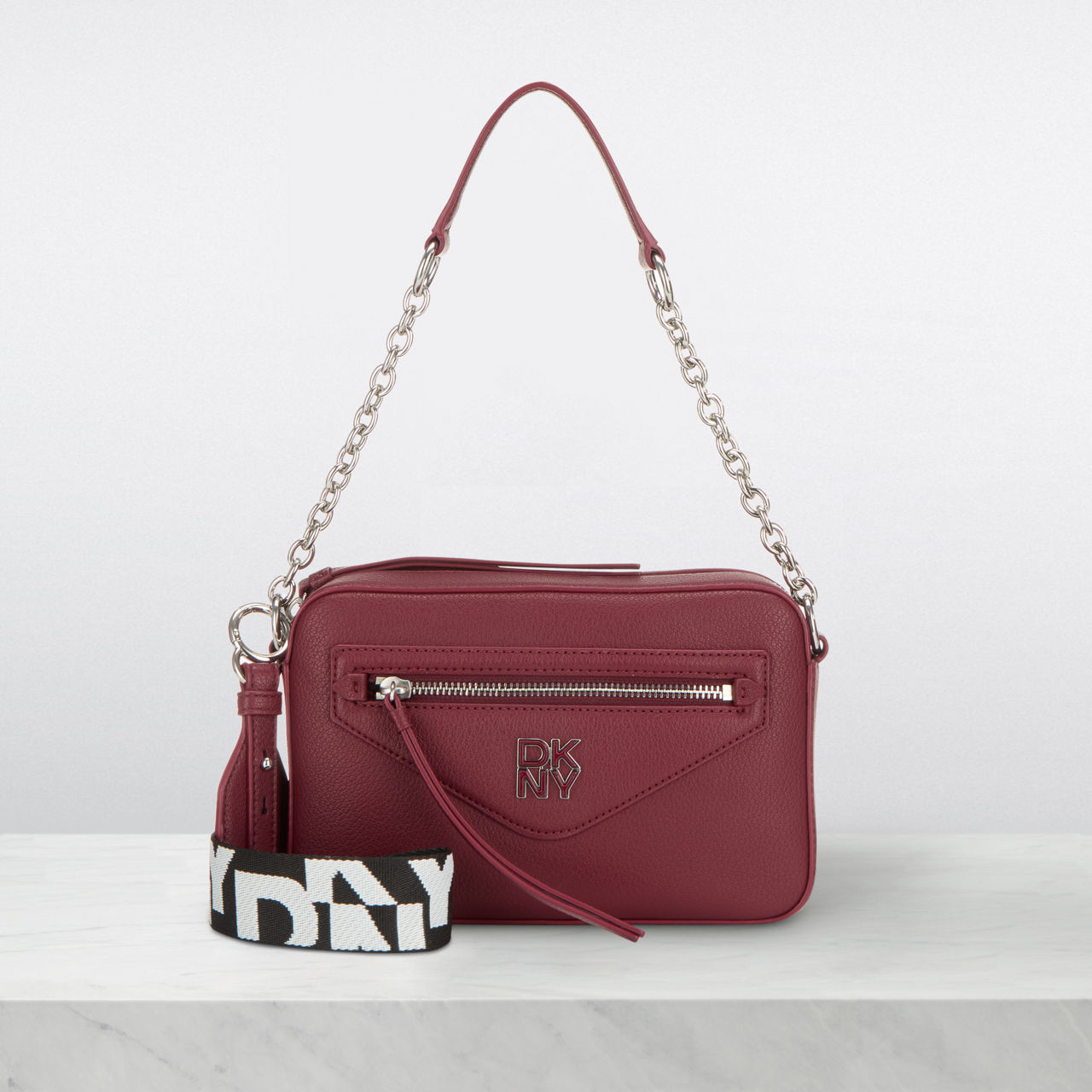 Dkny burgundy bag sale