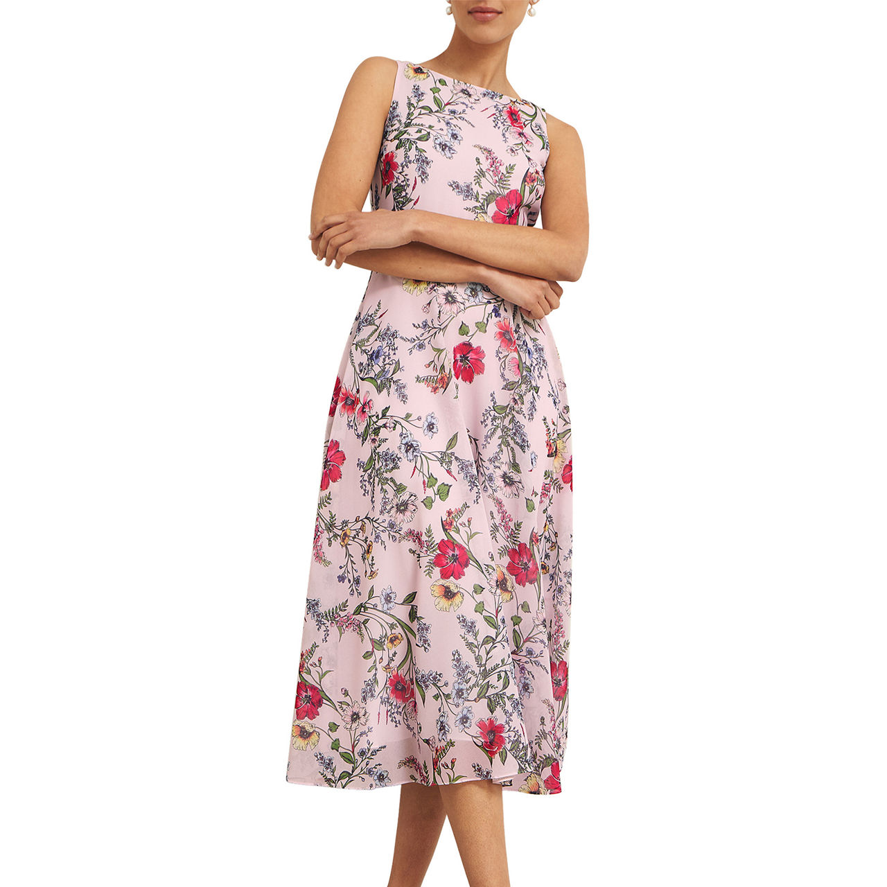 HOBBS Carly Floral Dress