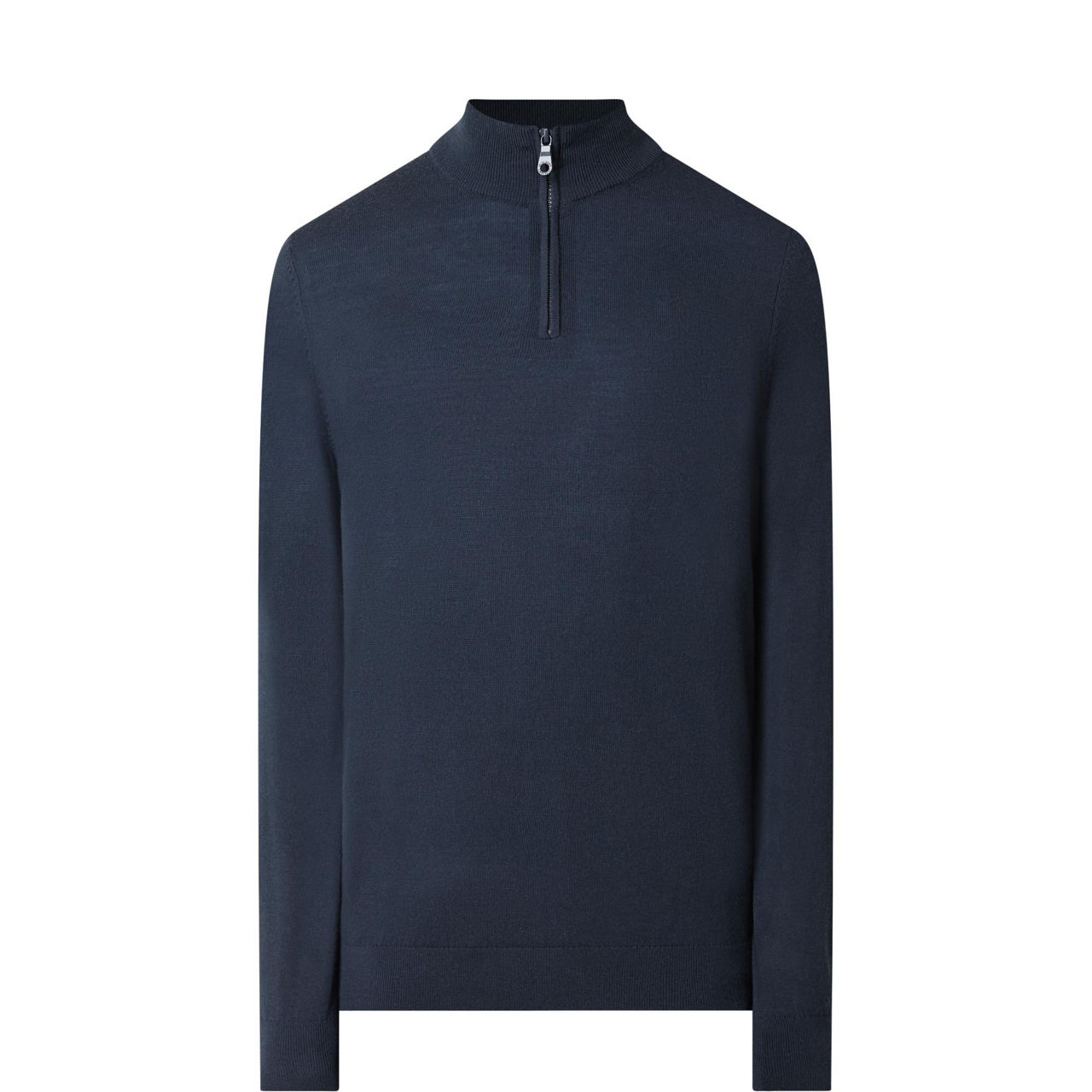 LYLE SCOTT Merino Wool Quarter Zip Sweater